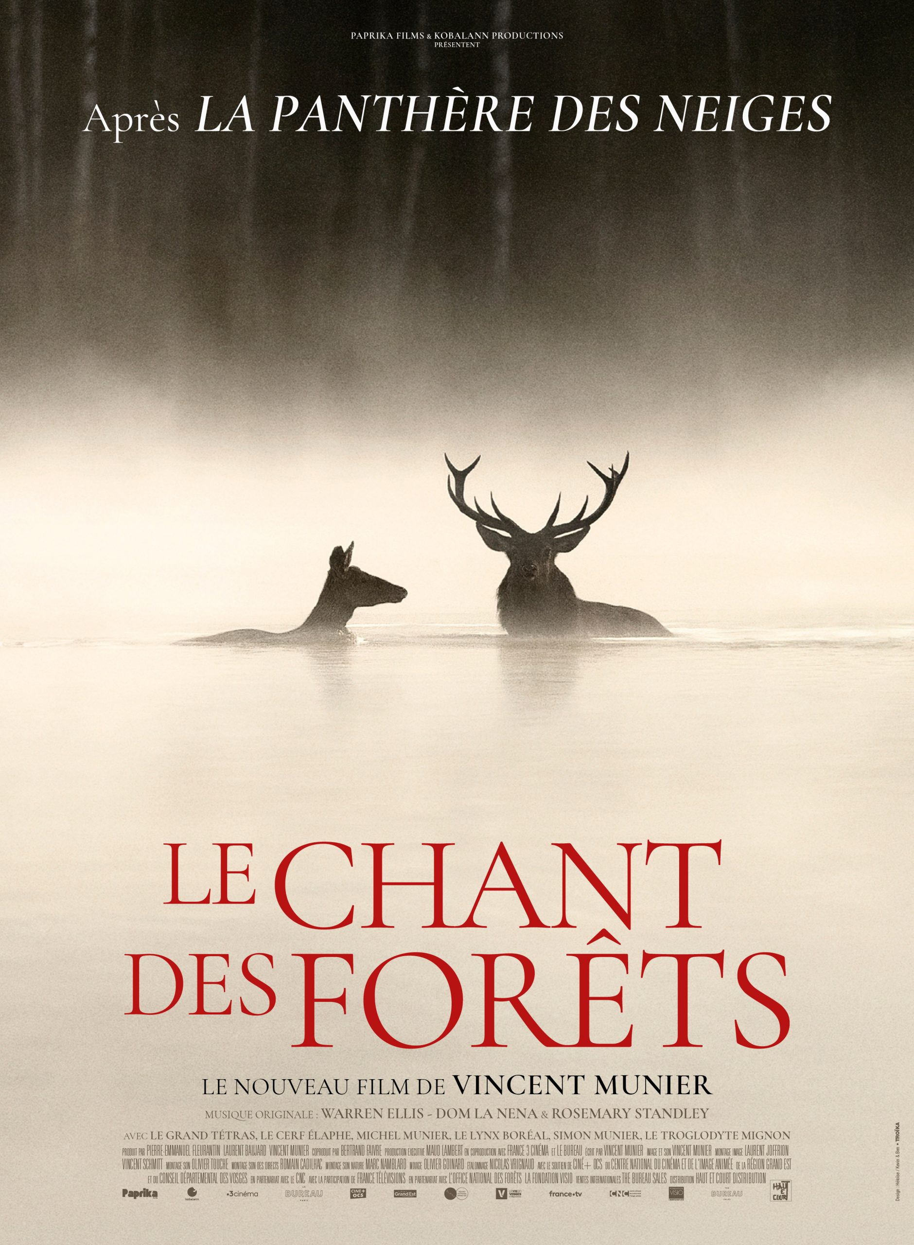 Affiche Le chant des forêts