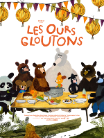 Affiche Les ours gloutons