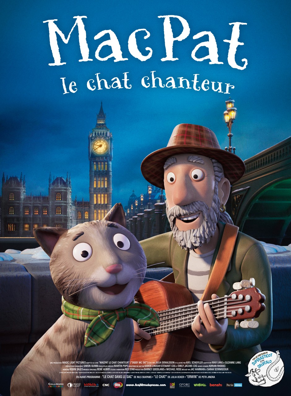 AFFICHE MacPat le chat chanteur