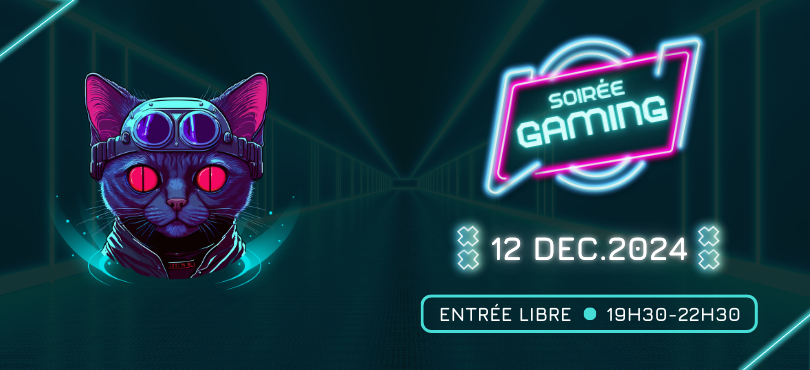 Soirée Gaming aux 4C le 12 décembre à 19h30