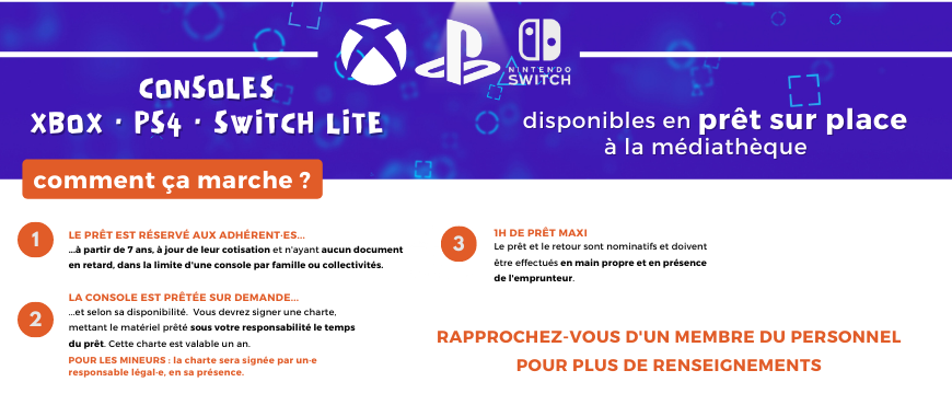 Service de prêt de consoles