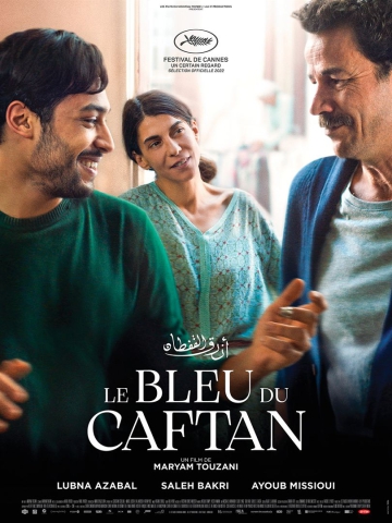 Affiche du film Le bleu du Caftan