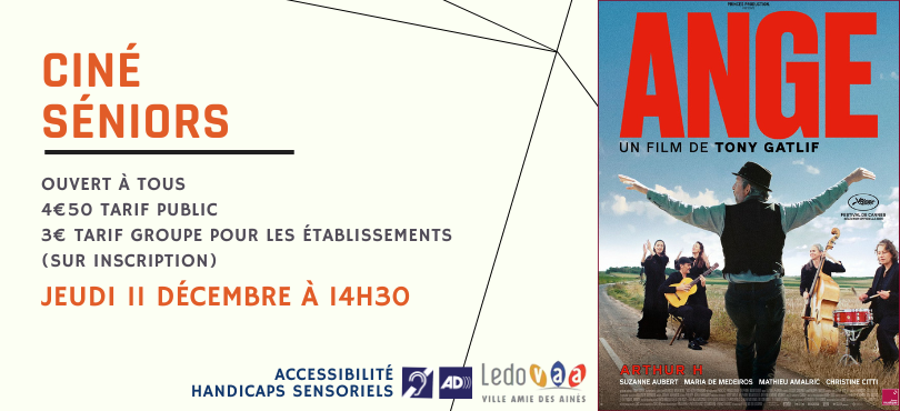 Image du Ciné-séniors Ange de Tony Gatlif